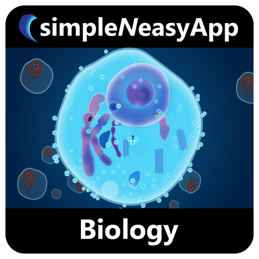 Biology and Human Body Anatomy simpleNeasy app by WAGmob icon