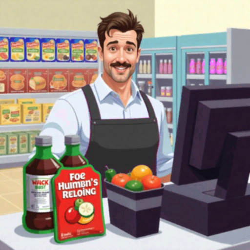 Grocery Store Simulator Games icon