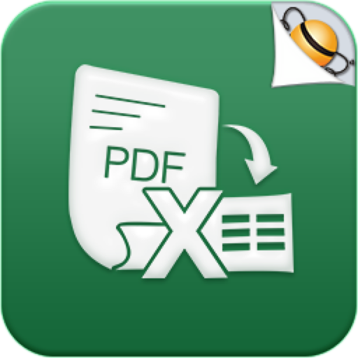 PDF to Excel icon