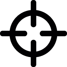 Crosshairs icon