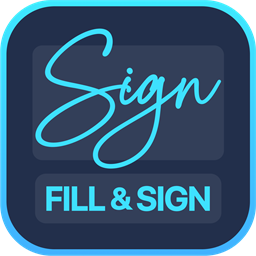 Fill, Sign & Edit PDF: e Signature icon