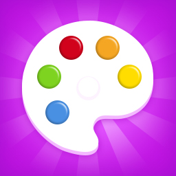 Fun Colors: coloring book & drawing art games icon