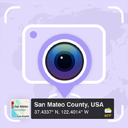 Geotag Photos - GPS Map Camera with Timestamp icon