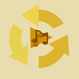 Gold Media converter icon